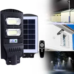 homehop 60W 96 LED All in One Solar Street Lights ABS Material Cool White light Wall Lamp for Outdoor, Home & Garden with Remote Control, Automatic On & Off Street Light Outdoor Lamp-picture-32