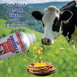 rioshell Veterinary Vitamin H Specially Udder Growth with Vitamin H, A, D3, E, C, K - 1 L Pet Health Supplements image 5