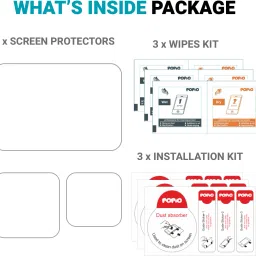 Popio Front and Back Tempered Glass for GoPro Hero 9, GoPro Hero 10, GoPro Hero 11, GoPro Hero 12 image 5