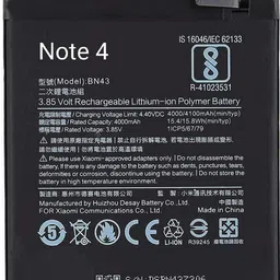 AEHUB Mobile Battery ForXiaomi Mi Redmi Note 4/ BN43/ 4000mAh-picture-25