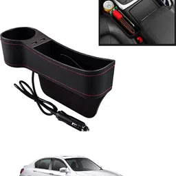 ayw Multifunctional Black Side Seat Pocket With USB Socket For Car-06 Car Side Seat Catcher-picture-14