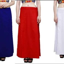 AARTIGARMENTS Combo 3 Pure Cotton Petticoat-image-94
