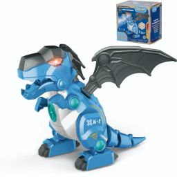Electric Spray Dinosaur Toys for Kids Light and Sound (Blue)-picture-32