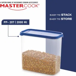 master cook Polypropylene Fridge Container - 2000 ml image 2