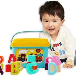himanshu tex Baby First Shape Block Learning- Educational Activity Toy And 16 Building Blocks-picture-14