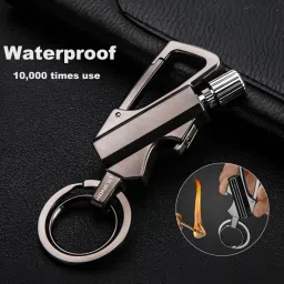 wundervox Reusable Three-in-one Match Igniter, Lighter Key Ring Bottle Opener-X23 Reusable Three in one Match Igniter, Lighter Key Ring Bottle Opener Pocket Lighter image 4