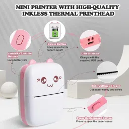 ASTOUND Document Printing Mini Bluetooth Thermal Printer Thermal Receipt Printer-image-25