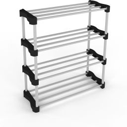 tnt Cady Easy to Assemble, Space Saving Multipurpose Rack-(6 Shelves) Plastic Open Book Shelf image 4