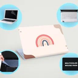 SDM 5IN1LAPTOPSKIN,SCREEN&KEYGAURD PROTECTOR,TRACKPAD,MOUSEPAD15.6INCH097 Combo Set-image-33