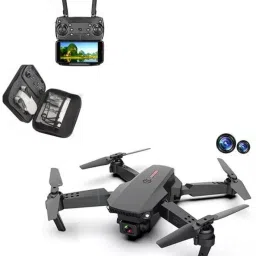 High Quality Professional E88 Pro Remote Control Foldable Dual Camera 720p Drone-image-91