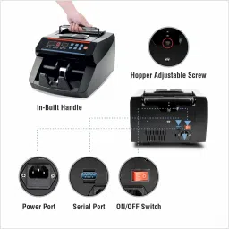 VMS Essentials CCM04 with UV & Magnetic Counterfeit Detection – Fast Note Counting Machine image 2