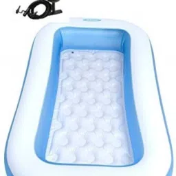 (MAP5560) 5.5Feet Rectangular Shape Inflatable Swimming Pool with Hand Air Pump. Inflatable Swimming Pool, Inflatable Toy Pump-40