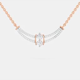 Sparkles N19567 Collar Rose Gold Precious Necklace-image-38