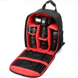 hi guys DSLR SLR Lens Shoulder Backpack Case for Canon Nikon Sigma Olympus(Orange)Camera Bag-picture-24