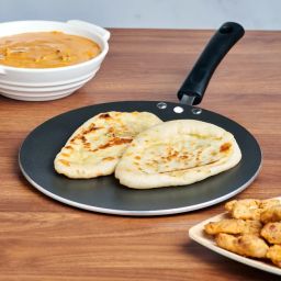 Smart Non-stick Concave Roti Tawa, Diameter 28 cm, Thickness 2.6 mm (Gas Stove Compatible) Roti Tawa 28 cm diameter-image-5