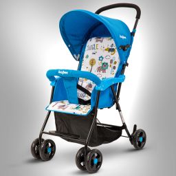 Canopy Baby Stroller/Pram for kids 5 Point Safety harness with 2Recline Position Stroller-image-49