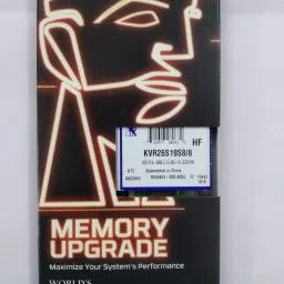 KINGSTON 2666Mhz laptop RAM Memory DDR4 8 GB (Single Channel) Laptop (KVR26S19S8/8 PC4-21300 DDR4)-40
