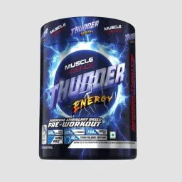 MUSCLE SCIENCE THUNDER ENERGY (HARDCORE STIMULANT BASED)PRE-WORKOUT 57 SERVING. Energy Bars-image-13