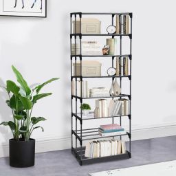 BOOKCASES Metal Open Book Shelf-14