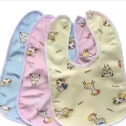 Fast Dry-Waterproof, SuperSoft Cotton , Elegant , Stylish Velcro bibs for babies-image-58