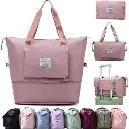 Duffle Bag For Travelling|Waterproof And Large Travel Bag For Women's Small Travel Bag - Luggage Multipurpose Weekender Carry Bag For Women's Travel-picture-14