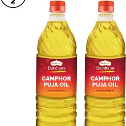 Darshana Camphor Puja Oil 900 ML (Pack of 2)-17