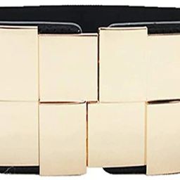 Women Black, Beige Nylon Belt-image-60