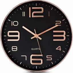 Analog-Digital 32 cm X 32 cm Wall Clock-11