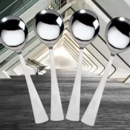 4 Stainless Steel Serving Spoon Stainless Steel Serving Spoon, Table Spoon Set-23