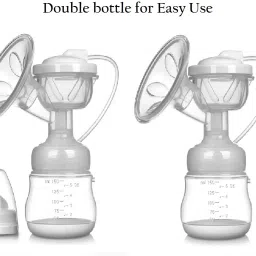 Double Electric Breast Pump ,Quality Soft Silicone Cushion, Baby safe meterial- Electric-image-82
