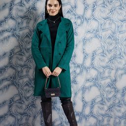 athena Wool Solid Coat For Women-picture-12