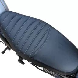 Hunter 350 comfortable premium heavy duty leather Single Bike Seat Cover For Royal Enfield Bullet-image-96