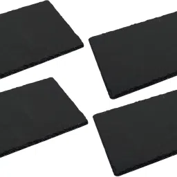 Natural Black Slate Tray Rectangular Platter Cheeseboard 30x15 cm Pack of 4 Chip & Dip Tray-image-52