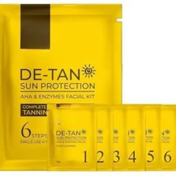 Professional De Tan Sun Protection Facial kit( Reduce Tanning &Sun Burn)-image-97