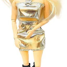 khyali Fashionable Beautiful Elegant Doll with Movable Joints for Girls (Pack of 1)|417-picture-20