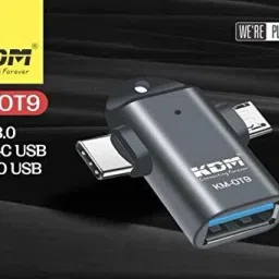 KDM BABAJUNCTION Lightning, Micro USB, USB, USB Type C OTG Adapter image 4