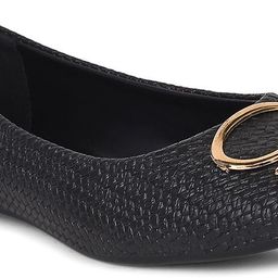 bata Women's Casual Formal Ballerina Shoes - Black - ( UK- 7 ) Bellies For Women-picture-23