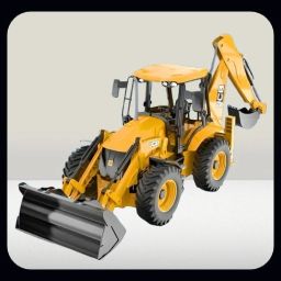 Wlco-1-Pcs 2in1 Unbreakable JCB Truck Toy For Kids-image-87