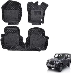Leather 7D Mat ForMahindra Thar-image-12