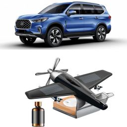 Car Aroma Air Freshener Perfume Solar Power Rotating Perfume Diffuser For Car Diffuser-image-49