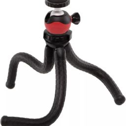 LISTRO Flexible Gorillapod Tripod with 360° Rotating Ball Head Tripod(Black/Red) Tripod Ball Head, Tripod Bracket, Tripod image 3