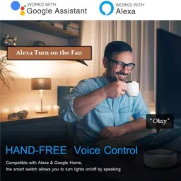 TEQOOZ Smart Switch Retrofit WiFi Module : 3 Light + Fan Regulator | SmartLife, Alexa | Smart Switch image 4