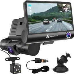 Full HD Dash cam for Car with Front, Inside and Rear Full HD Reverse Assist Reverse Assist Camera System-24