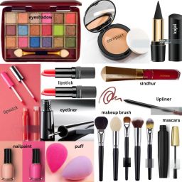 TRENDING MAKEUP KIT EYESHADOW EYELINER MASCARA KAJAL & MAKEUP BRUSH-31
