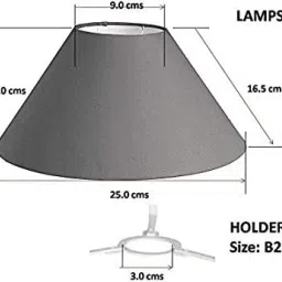 candela Round Plain Yellow Lamp Shade Table Lamps Lamp Shade image 3