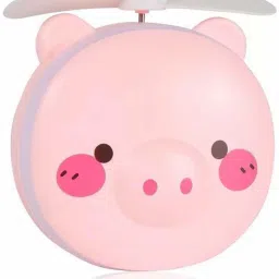 NKL Mirrors LED Lights Cute Animal Cosmetic Mirror Ring Flash Light with USB Mini Fan Portable Light Makeup Mirror USB Charging Handheld Pocket USB Rechargeable Fan Makeup Mirrors LED Lights Cute Animal Cosmetic Mirror Ring Flash Ring Flash-2