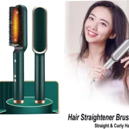 MADSWAS Hair Brush Curling Anti-perm Straight Hair Comb Hair Iron Hair Styler Tool S234 Hair Straightener Professional HQT 909b comb Styler 5 Temperature Control M234 Hair Straightener Brush-image-68