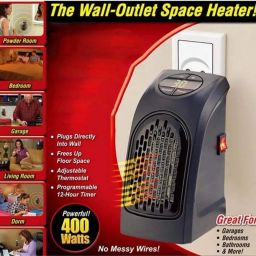 Portable Air Warmer Blower with Adjustable Temperature & Timer Fan Room Heater-image-85