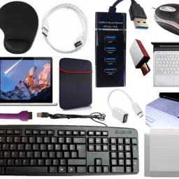 ANJO KeyboardLEDMouse-WristPad-3Hub-Clnr-OTGCM-Ext-LED-Skin-14.6iScrn&KeyGuard&Sleeve Combo Set-13