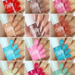 Long Lasting Quick Dry Premium Nail Paint Combo Nude, Baby Pink, Orchid, Cool Breeze, La Cream, Mauve, Gold-image-62